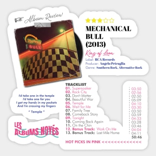 MECHANICAL BULL ALBUM REVIEW Sticker